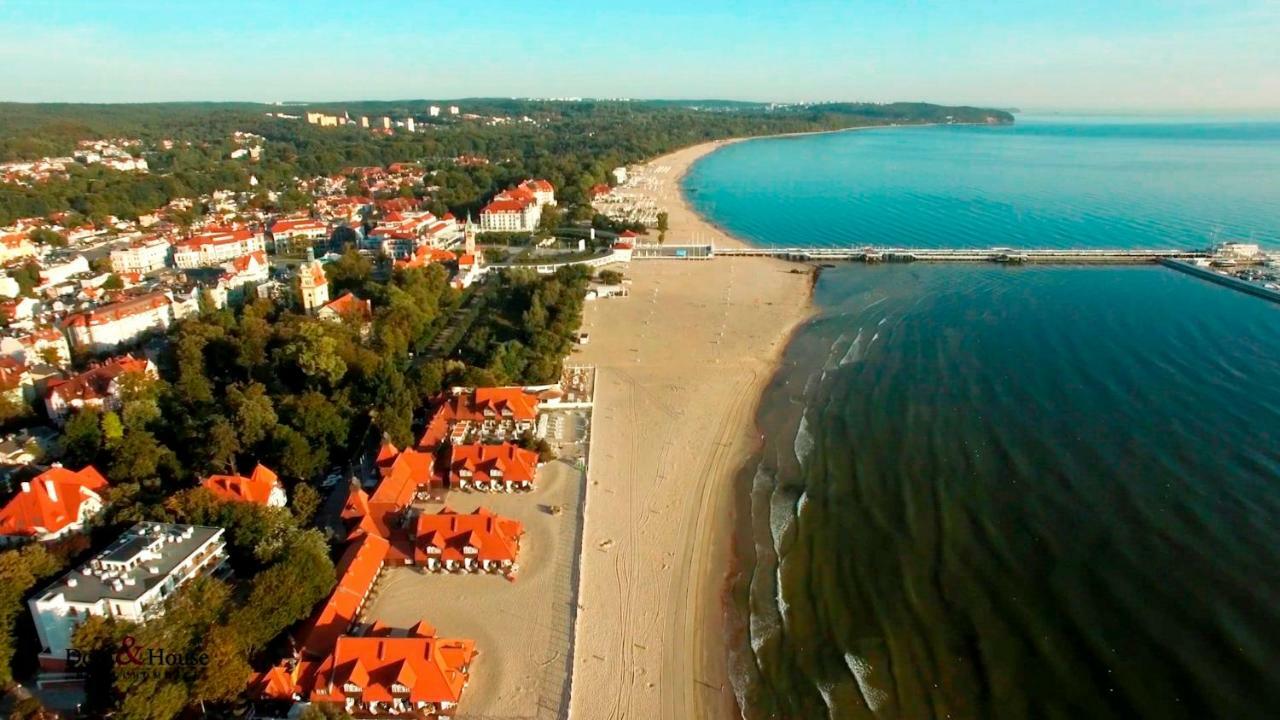 Dom & House - Apartments Okrzei Prime Sopot Exterior foto
